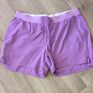 Lululemon Athletica Purple Men's Athletic Shorts